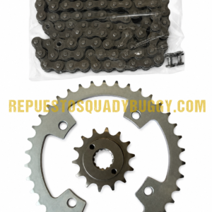 KIT DE ARRASTRE PLATO,PIÑON Y CADENA ATV MAXXER 300