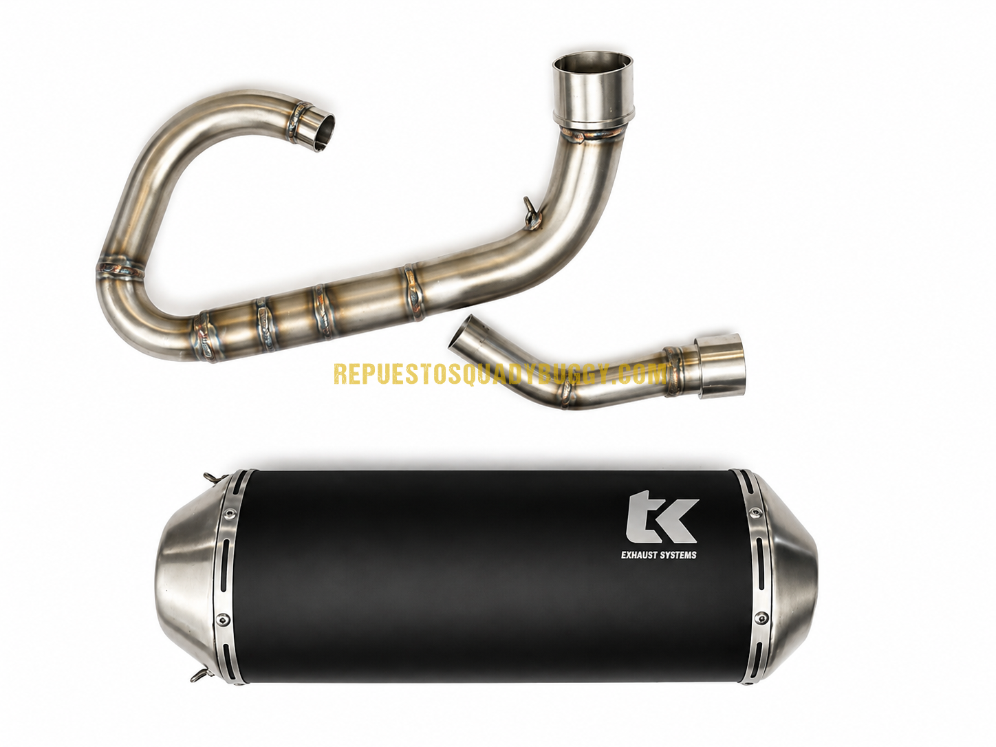 TUBO DE ESCAPE DE ALTAS PRESTACIONES TURBOKIT BUGGY AZEL-DAZON 250 - Imagen 2