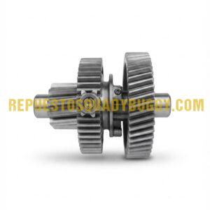 KIT EJE SELECTOR Y CORONAS MARCHA ADELANTE Y MARCHA ATRAS BUGGY GSMOON 260